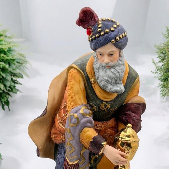 Kirkland Christmas Nativity Wise Man Bowing King Vintage Replacement #75177 - Picture 1 of 8
